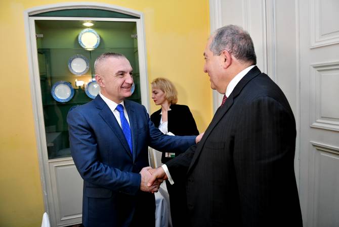В  отношениях Армения-Албания  есть большой  нераскрытый  потенциал — встреча  
президентов  двух стран