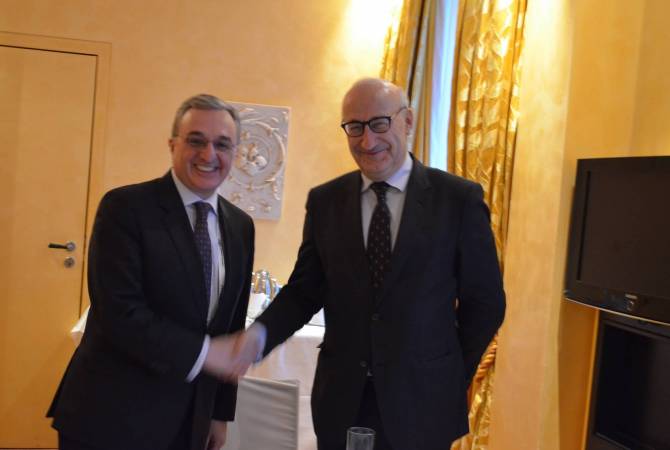 L’Arménie apprécie hautement les efforts de la France dans le règlement du conflit du Haut-
Karabakh 