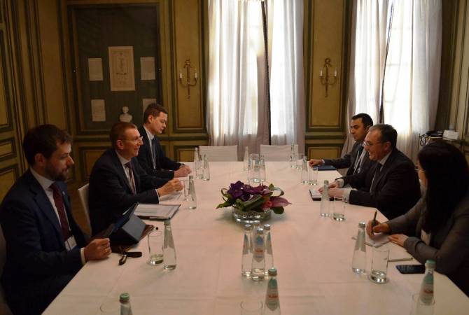 Армения  и Латвия  намерены  активизировать политический  диалог и экономические  
связи