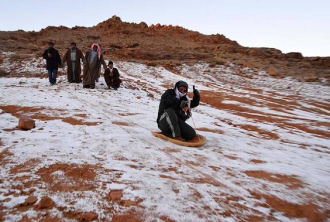 Սաուդյան Արաբիայում ձյուն Է տեղացել 