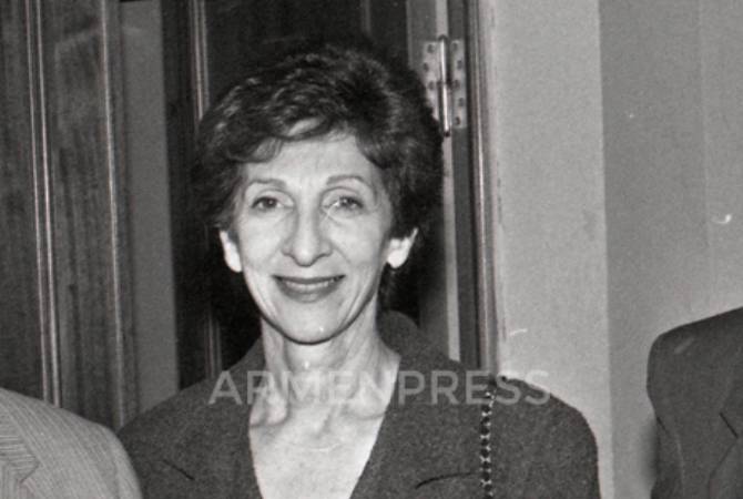 المحسنة الكبيرة والرئيسة السابقة للجمعية الخيرية العمومية الأرمنية لويز مانوكيان-سيمون تفارق الحياة