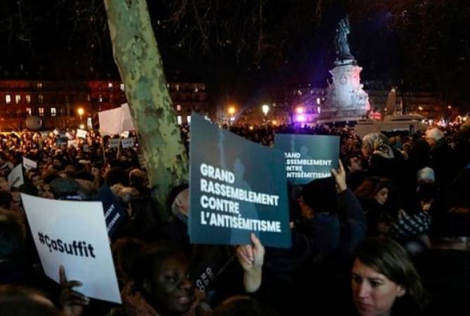 Տասնյակ հազարավոր ֆրանսիացիներ են մասնակցել հրեատեցության դեմ ցույցերին