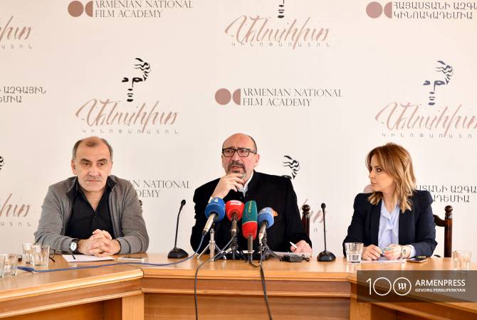 «Անահիտ» մրցանակաբաշխությանը Հայկական ազգային կինոակադեմիան 
մրցանակներ կհանձնի տասներկու անվանակարգում