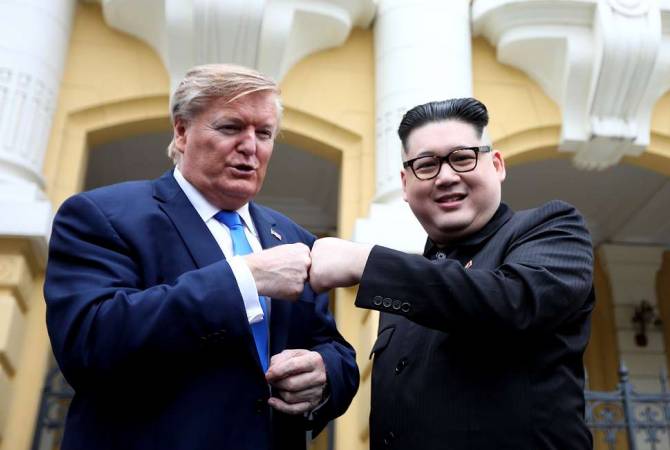 Двойники Ким Чен Ына и Дональда Трампа появились в Ханое накануне второго саммита 
США-КНДР