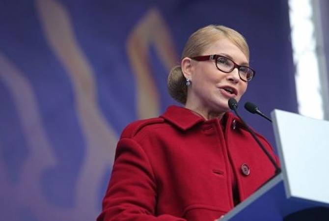 Тимошенко предупредила о последствиях возможной победы Зеленского на 
президентских выборах
