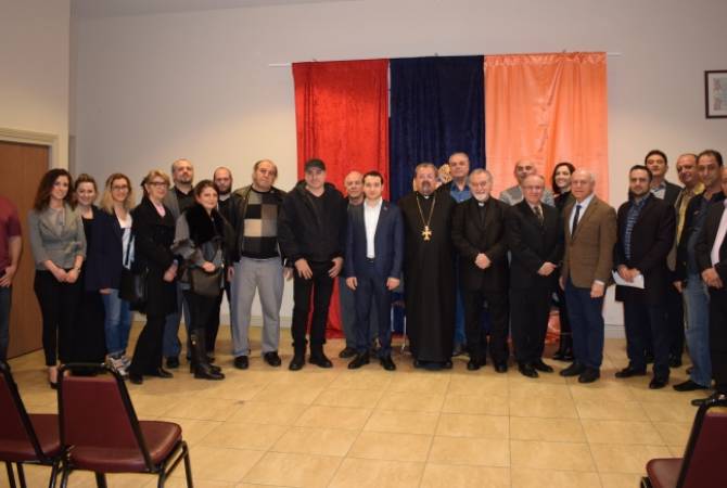 Мхитар Айрапетян встретился с представителями армянской общины Лас-Вегаса