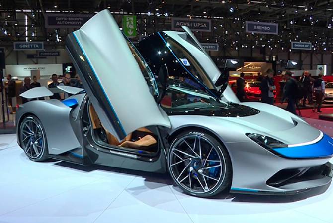 В Женеве показали самый мощный в мире автомобиль. Он электрический