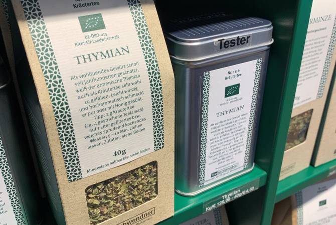 Армянский органический чай уже продается в Германии