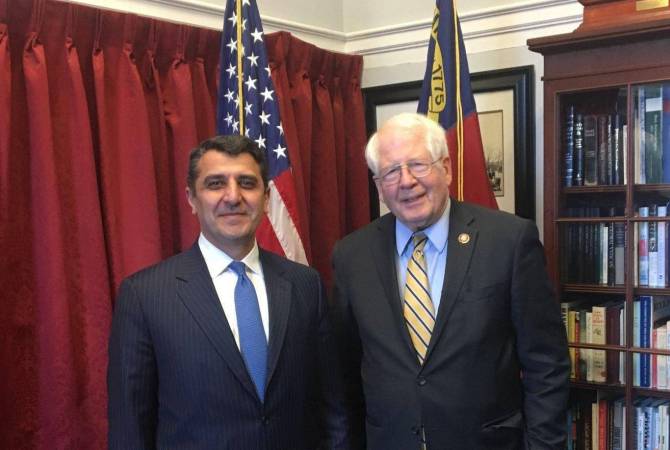 Armenian Ambassador meets with Congressman David Price