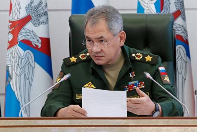 Ռուսաստանը զենքի 316 նմուշ է թեստավորել Սիրիայում. Շոյգու 
