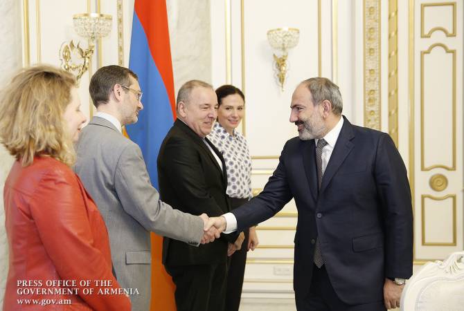 Премьер-министр Армении принял содокладчиков Мониторингового комитета 
Парламентской Ассамблеи Совета Европы