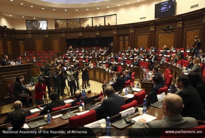 Parliament adopts bill on making changes in Law on Public Service