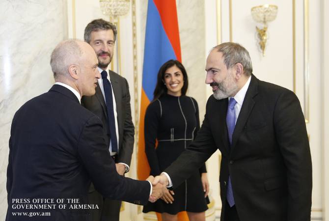 PM Pashinyan, representatives of “Index Ventures” discuss opportunities to operate in Armenia