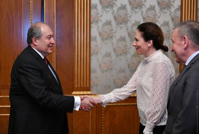 Президент Армении принял содокладчиков Мониторингового комитета ПАСЕ