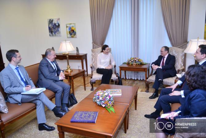 Armenian FM, PACE co-rapporteurs highlight establishment of peace atmosphere in NK conflict 
zone