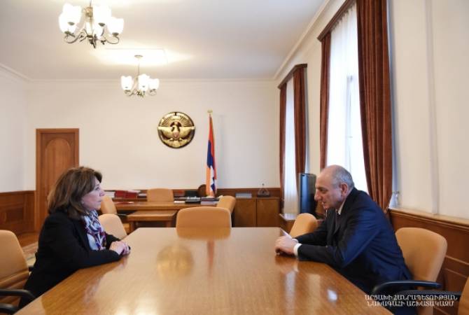 Le Président d’Artsakh apprécie hautement le rôle joué par la branche occidentale  des Etats-
Unis du Fonds arménien «Hayastan» dans le développement de l’Artsakh
