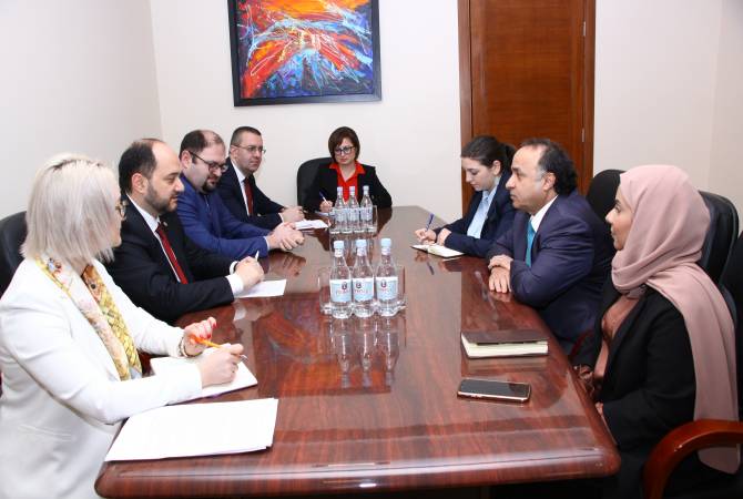 Армения и ОАЭ видят необходимость практических шагов в направлении научно-
технического сотрудничества