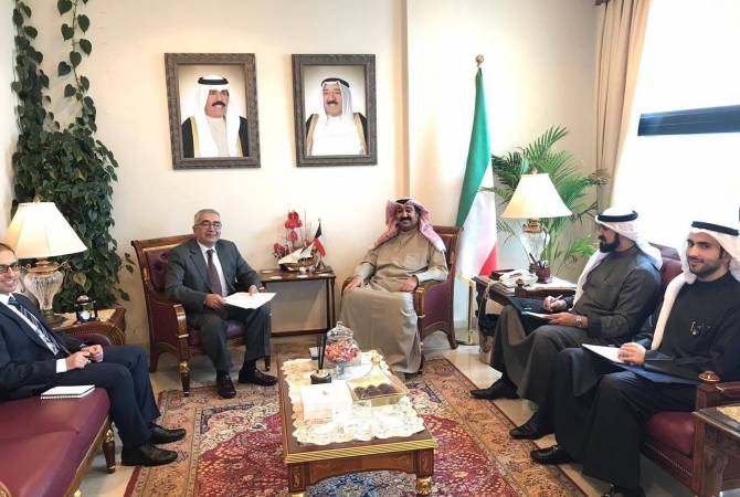 Посол Армении и замминистра ИД Кувейта обсудили вопросы сотрудничества

