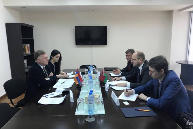 Состоялись консультации между министерствами иностранных дел Армении и Беларуси

