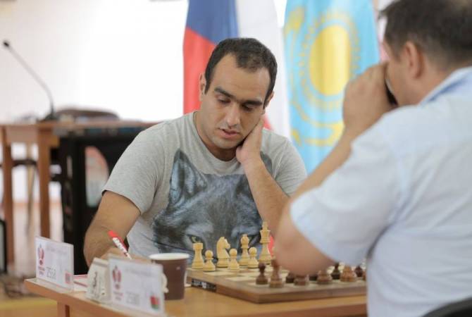 Григорян и Даниелян на 1  очко отстают от лидера  турнира  в  Ташкенте