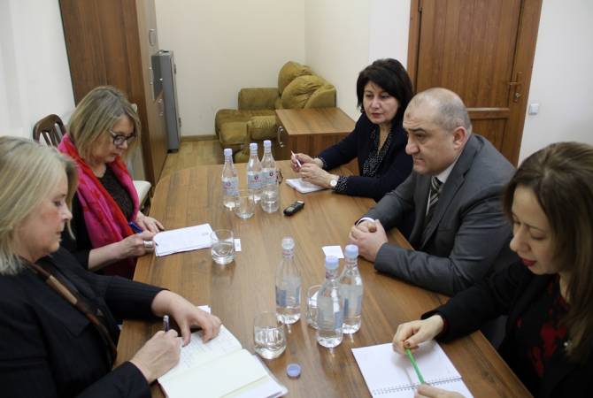 Замминистра труда и социальных вопросов Армении принял посла Финляндии