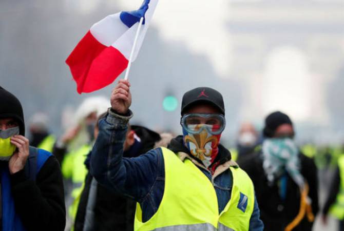 Փարիզում «դեղին բաճկոնավորների» ցույցերի ընթացքում վնաս Է հասցվել 90-ից ավելի հիմնարկությունների 