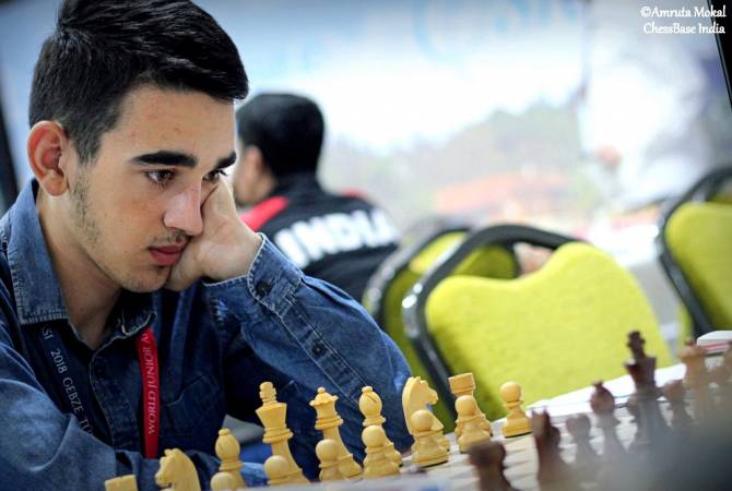 Армянские шахматисты удачно стартовали на индивидуальном чемпионате Европы