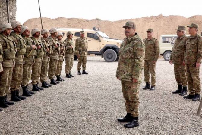 Azerbaijan deploys new military base at Armenia border 