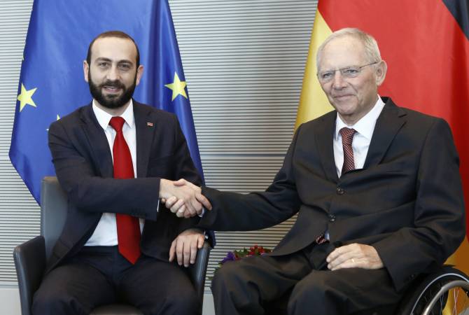 Armenian parliament Speaker suggests President of Bundestag to consider the issue of 
establishing Armenian-German University in Armenia