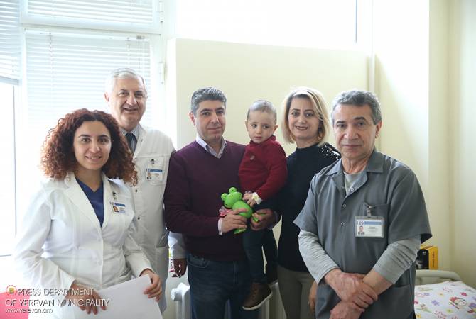 Հայ բժիշկները փրկել են գանգուղեղի ծանր վնասվածք ստացած 2-ամյա Նարեկի կյանքը