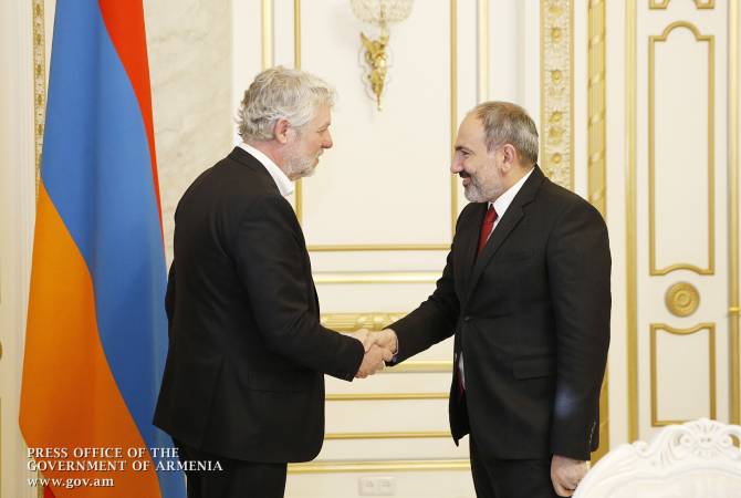 Nikol Pashinyan, Peter Eriksson discuss prospects for deepening cooperation between Armenia 
and Sweden
