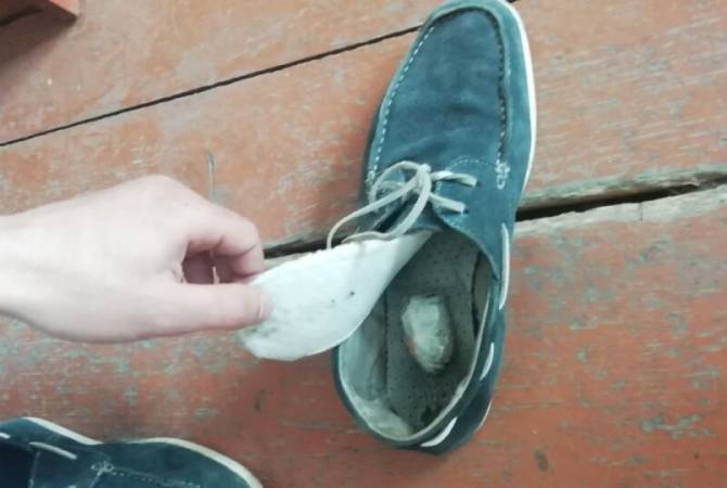 «Վանաձոր» ՔԿ-ում դատապարտյալին տեսակցության եկած քաղաքացու կոշիկի մեջ 
կասկածելի նյութ է հայտնաբերվել