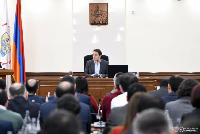 Le conseil municipal d’Erevan convoquera une séance extraordinaire le 22  mars 