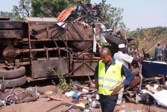 Գանայում 70-ից ավելի մարդ է զոհվել երկու ավտոբուսների բախման հետեւանքով. 
mynewsgh.com
