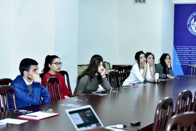 «Դասավանդի՛ր, Հայաստան» հիմնադրամն րր ծրագրերն է ներկայացրել ԵՊՀ 
ուսանողներին