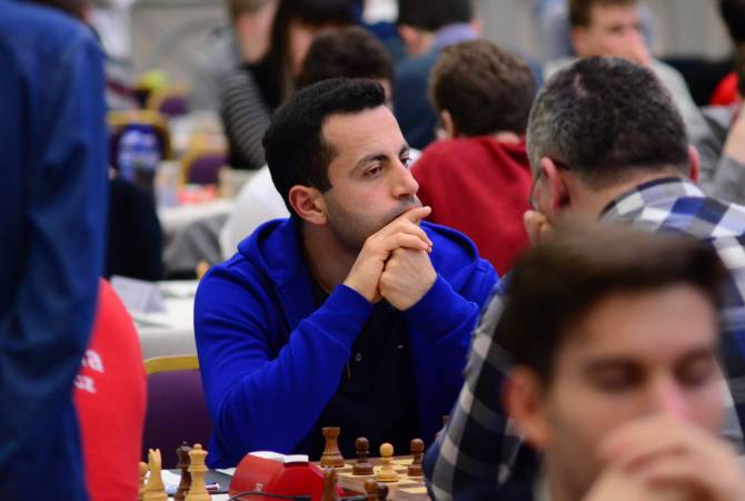 Армянские  шахматисты  отстают от лидера  первенства Европы  на 1 очко