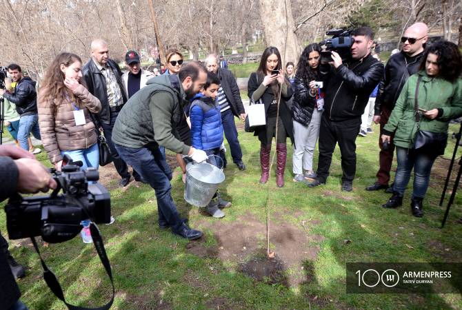 ‘Don’t litter and treat environment with care’ – Speaker Mirzoyan’s message for community 
service day 