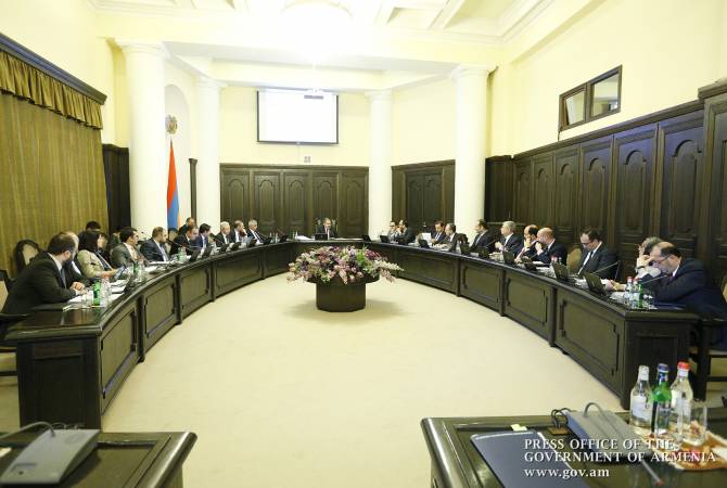 Armenian government to convene extraordinary Cabinet meeting 