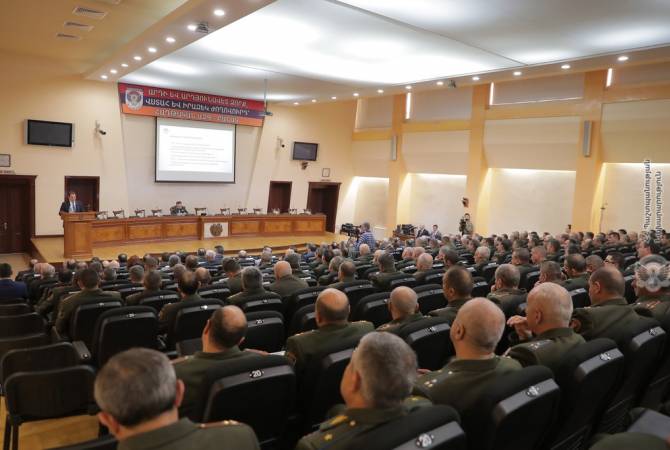 Armenian top brass convene meeting 