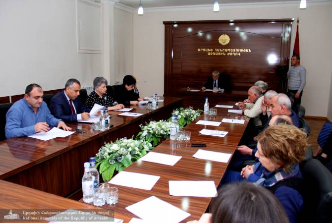 10 projets de loi à l'ordre du jour de la séance du 27 mars de l'Assemblée nationale d'Artsakh
