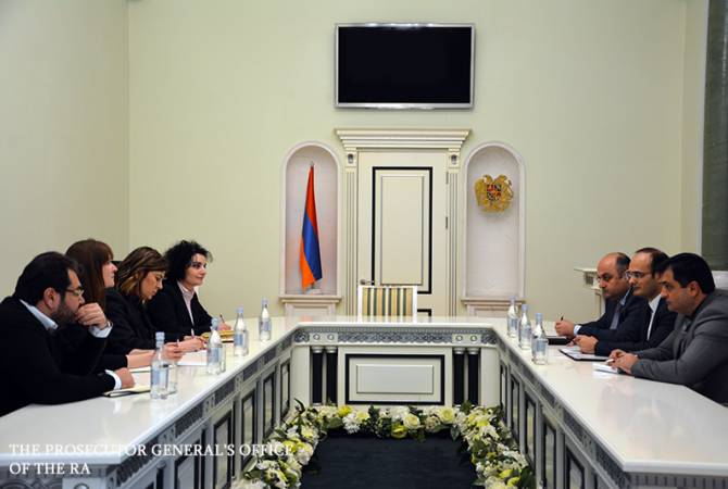 Заместитель генпрокурора Армении принял делегацию Всемирного банка
