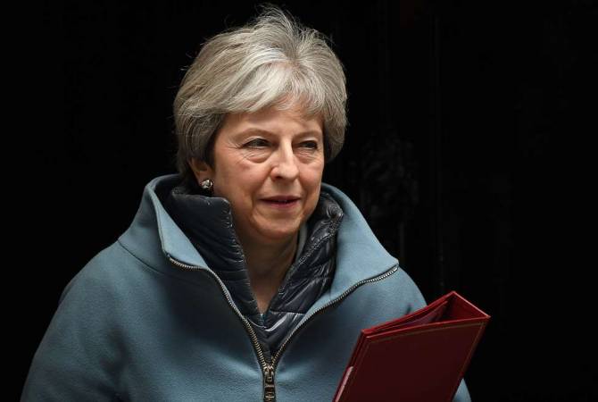UK PM Theresa May expected to set resignation date on March 27