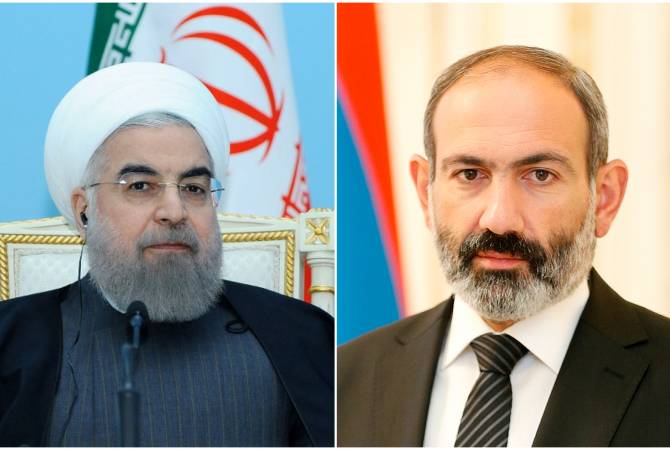 Armenia ready to support Iran for eliminating consequences of the disaster – Pashinyan sends 
condolences to Rouhani