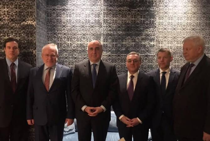  В Вене стартовала встреча глав МИД Армении и Азербайджана и сопредседателей 
Минской группы ОБСЕ

 