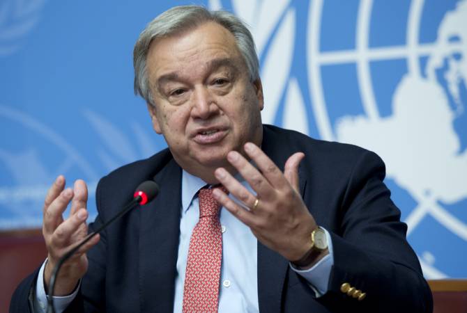 Le Secrétaire général de l’ONU salue la rencontre entre Pachinian et Aliev 

