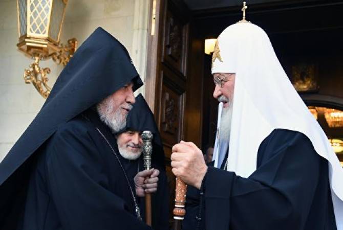 Karekin II asks Patriarch Kirill to mediate for release of Karen Ghazaryan from Azerbaijani jail