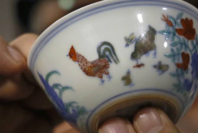 Старинная китайская чаша продана на аукционе в Гонконге за $4,3 млн