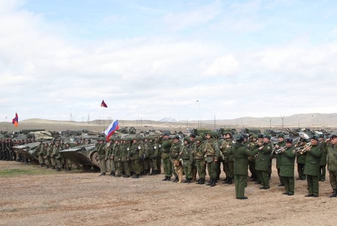 قوات مسلحة مشتركة بين أرمينيا وروسيا تجري مناورات وتدريبات عسكرية واسعة النطاق