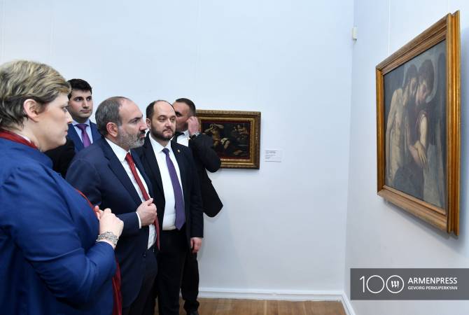 Works of famous Italian painters of 16-18th centuries being displayed in Yerevan