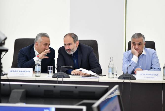 Pashinyan introduced on a number of observations carried out by CBA and finance ministry